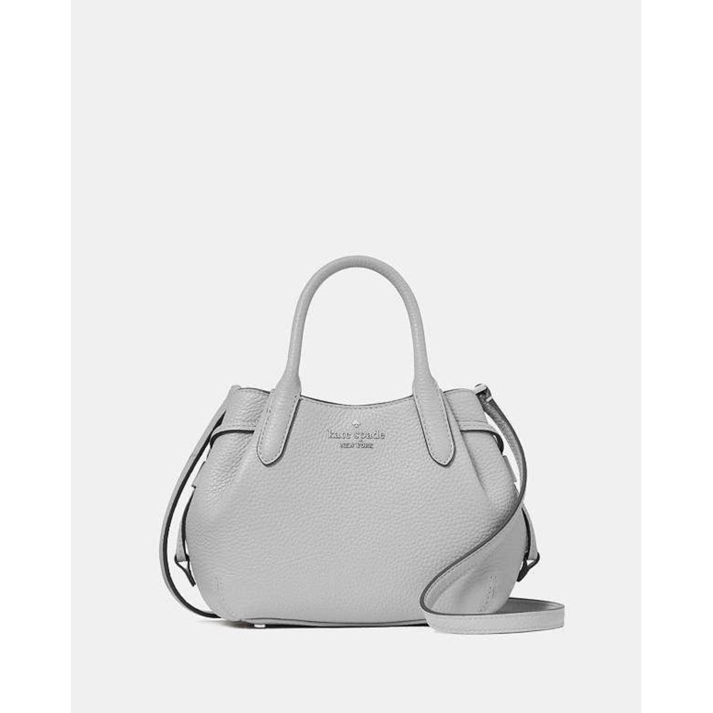 Kate Spade New York Dumplin Mini Satchel Pebble Leather Mountain‎ Grey KI859